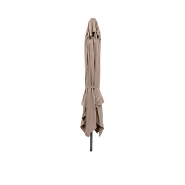Platinum - Challenger T2 3m Square Taupe Free Arm Parasol