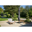 Platinum - Challenger Telescopic T1 3.5m Square Faded Black Parasol