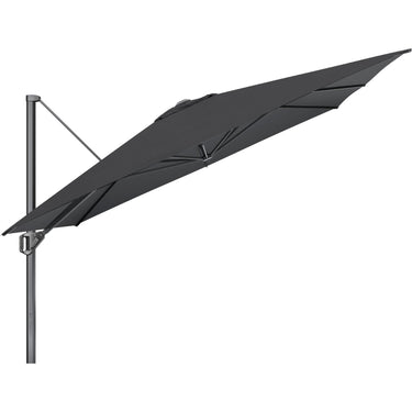 Platinum - Challenger Telescopic T1 3.5m Square Faded Black Parasol