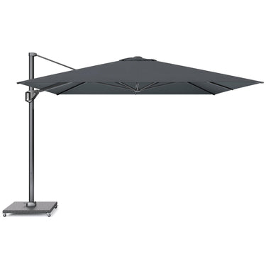 Platinum - Challenger Telescopic T1 3.5m Square Faded Black Parasol