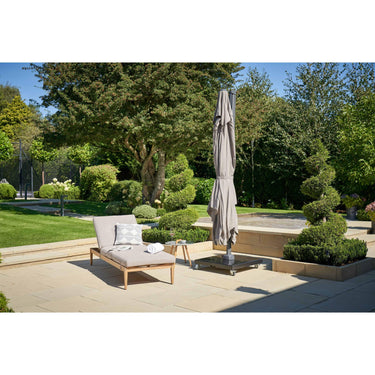 Platinum - Challenger Telescopic T1 3.5m Square Havana Taupe Parasol