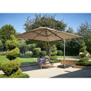 Platinum - Challenger Telescopic T1 3.5m Square Havana Taupe Parasol