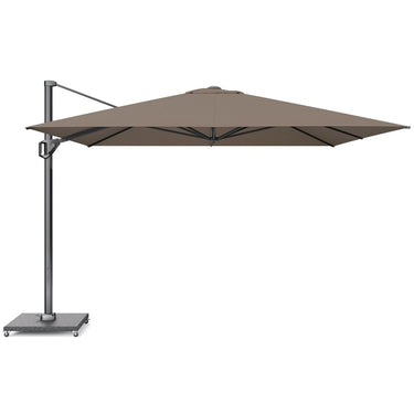 Platinum - Challenger Telescopic T1 3.5m Square Havana Taupe Parasol