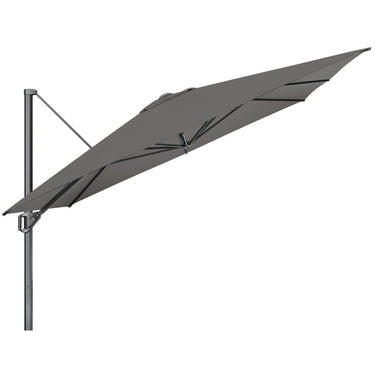 Platinum - Challenger Telescopic T1 3.5m Square Manhattan Grey Parasol