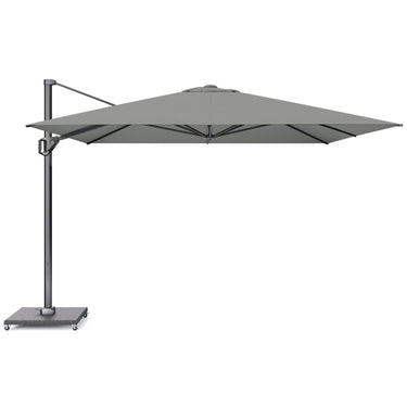 Platinum - Challenger Telescopic T1 3.5m Square Manhattan Grey Parasol