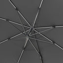 Platinum - Glow Challenger T2 3m Square Anthracite Free Arm Parasol