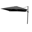 Platinum - Glow Challenger T2 3m Square Anthracite Free Arm Parasol