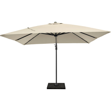 Platinum - Glow Challenger T2 3m Square Champagne Free Arm Parasol