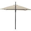 Platinum - Glow Challenger T2 3m Square Champagne Free Arm Parasol