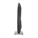 Platinum - Glow Challenger T2 3m Square Luna Grey Free Arm Parasol