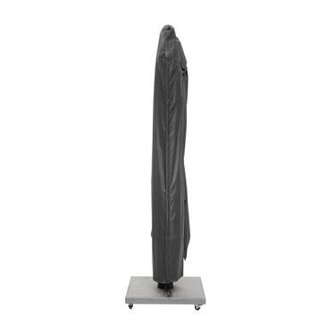 Platinum - Glow Challenger T2 3m Square Luna Grey Free Arm Parasol
