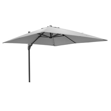 Platinum - Glow Challenger T2 3m Square Luna Grey Free Arm Parasol