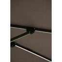 Platinum - Glow Challenger T2 3m Square Premium Havana Taupe Free Arm Parasol