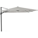 Platinum - Glow Challenger T2 3m Square Premium Manhattan Grey Free Arm Parasol
