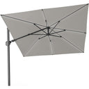 Platinum - Glow Challenger T2 3m Square Premium Manhattan Grey Free Arm Parasol