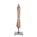 Platinum - Glow Challenger T2 3m Square Taupe Free Arm Parasol