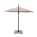 Platinum - Glow Challenger T2 3m Square Taupe Free Arm Parasol