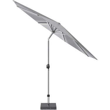 Platinum - Glow Defender 3m Round Luna Grey Centre Pole Parasol