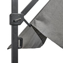 Platinum - Icon Premium T1 4mx3m Rectangular Premium Manhattan Grey Parasol