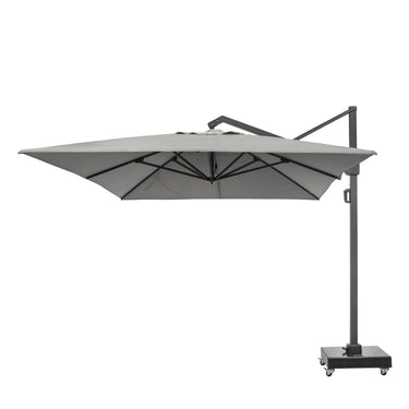 Platinum - Icon Premium T1 4mx3m Rectangular Premium Manhattan Grey Parasol