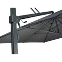 Platinum - Icon Premium T1 4mx3m Rectangular Premium Manhattan Grey Parasol