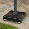 Platinum - Modena Black Polished Granite 150KG Parasol Base