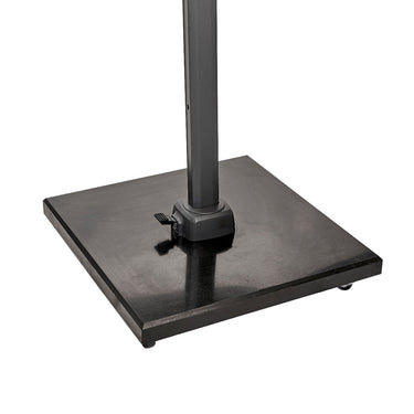 Platinum - Modena Polished Black Granite 90KG Wheeled Parasol Base
