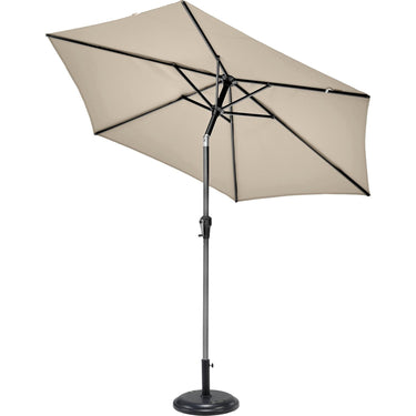 Platinum - Riva 2.5m Round Champagne Parasol