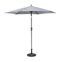 Platinum - Riva 2.5m Round Luna Grey Parasol