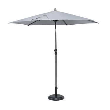 Platinum - Riva 2.5m Round Luna Grey Parasol