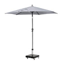Platinum - Riva 2.5m Round Luna Grey Parasol