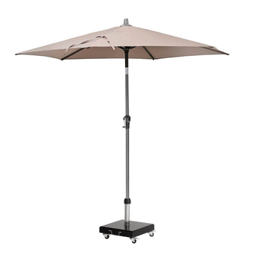 Platinum - Riva 2.5m Round Taupe Parasol