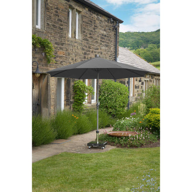 Platinum - Riva 3.5m Round Anthracite Parasol