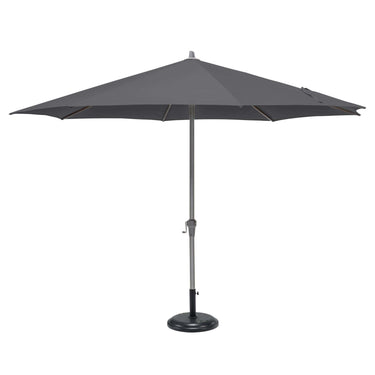 Platinum - Riva 3.5m Round Anthracite Parasol