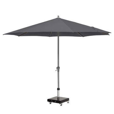 Platinum - Riva 3.5m Round Anthracite Parasol