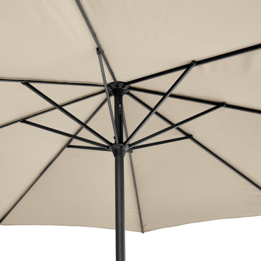 Platinum - Riva 3.5m Round Champagne Parasol
