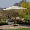 Platinum - Riva 3.5m Round Champagne Parasol