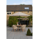 Platinum - Riva 3.5m Round Taupe Parasol