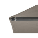 Platinum - Riva 3.5m Round Taupe Parasol