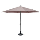 Platinum - Riva 3.5m Round Taupe Parasol