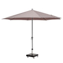 Platinum - Riva 3.5m Round Taupe Parasol