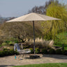 Platinum - Riva 3.5m Round Taupe Parasol