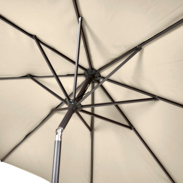 Platinum - Riva 3m Round Champagne Parasol