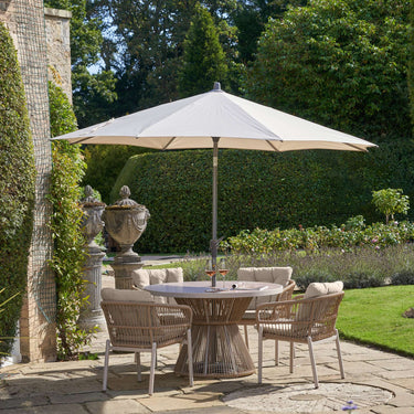 Platinum - Riva 3m Round Champagne Parasol