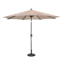 Platinum - Riva 3m Round Taupe Parasol
