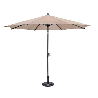 Platinum - Riva 3m Round Taupe Parasol
