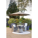 Platinum - Riva Premium 3m Round Havana Taupe Parasol