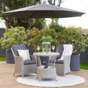 Platinum - Riva Premium 3m Round Manhattan Grey Parasol