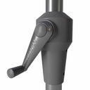 Platinum - Riva Teak 3m Round Anthracite Parasol