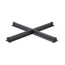 Platinum - Steel Parasol Cross Base